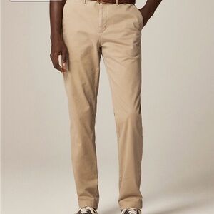 J Crew Men’s Flex Straight Khakis